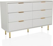 XXXLutz ŠIROKÁ KOMODA, biela, 120/75/40 cm MID.YOU - Online Only drobný nábytok - 001918037801