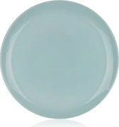 Plytký tanier Diwali 25 cm, tyrkysové sklo%