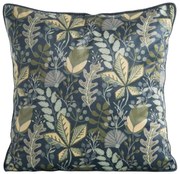 DEKORAČNÁ OBLIEČKA NA VANKÚŠ VELVET 107 45X45 CM LISTY