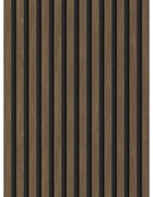 Mexen Lam-B, akustické stenové lamely 275 × 30 cm, HDF doska 4 mm, technická dyha, orech kakaový, S100-275307-3015-018