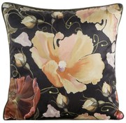 DEKORAČNÁ OBLIEČKA NA VANKÚŠ VELVET 115 45X45 CM KVETY