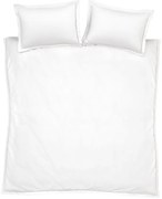 Biele bavlnené obliečky na dvojlôžko 200x200 cm Oxford Lace Trim – Bianca