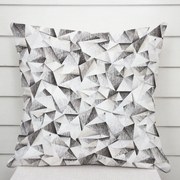 Biante Dekoračná obliečka na vankúš Porto PRT-008 Sivo-béžové kryštály 30 x 50 cm