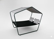 CH DVOJITÉ ZÁHRADNÉ LEHÁTKO S STRECHOU 233 x 136 x 191 CM