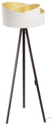 Stojacia lampa GALAXY 1xE27/60W/230V biela/wenge