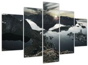 Obraz - Nórske pohorie (150x105 cm)