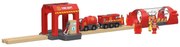 Playtive Drevená železničná súprava (hasiči)  (100380909)