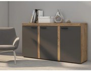 Komoda Rumba 3F grafit