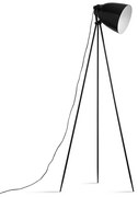 Čierna stojacia lampa CINDA TYP 5