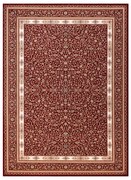 Koberec NAIN Ornament, rám 7965/51066 bordový / béžový