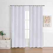 Záclona na páske Lena silver RP499 140x245 cm