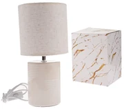 Keramická stolná lampa Light  33 cm, svetlo béžová