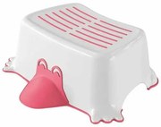 AQUALINE 366413 Duck detské protišmykové stúpadlo do kúpeľne, ružová