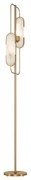 Maytoni MOD099FL-02G - Stojacia lampa MARMO 2xG9/40W/230V