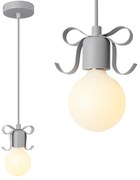 Stropné osvetlenie CUTIE sivé