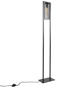 Moderná stojaca lampa čierna - Balenco Wazo
