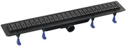Sprchový žľab Polysan KLAVER 91 cm plast černá mat 73741B