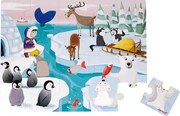 Janod Dotykové puzzle 20ks Život na ľade