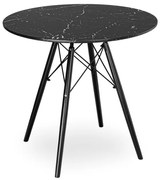 Jedálenský stôl PARIS čierny