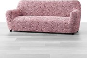 Bielastické poťahy BRILLANTE bordó trojkreslo (š. 170 - 220 cm)