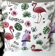 INTERMEDIC SK Obliečka na vankúšik Plameniak 40x40cm