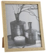 Zlatý dekoratívny fotorámik s flitrami Glitter gold - 22*2*27 cm / 25*20cm