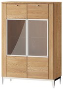 Vitrína Savona II 15 90 cm z masivu dub zlatý