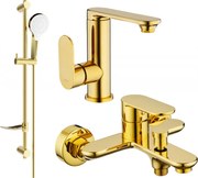 Mexen Milo DF05 vaňová súprava, zlatá - 713053DF05-50