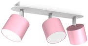 Bodové svietidlo DIXIE 3xGX53/11W/230V ružová