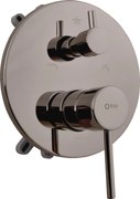 Slezák - RAV Vaňová/sprchová batéria 2-cestná s podomietkovým telesom a s boxom SEINA - SE985BOXMGL, Metal grey lesk