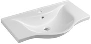 Aqualine Aqualine, ZARA 80 keramické umývadlo nábytkové 79,5x46cm, biela, 10080