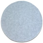Koberec kruh SERENADE strieborný