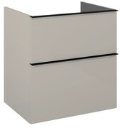 Elita Look, skrinka pre umývadlo na pultovú dosku 60x45x64 cm 2S PDW, béžová matná, ELT-168591