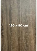 COMPACT 12 SONAMA DARK - STOLOVÁ DOSKA 120x80 cm