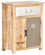 furniture-nabytek.cz - Masívna komoda Pune z mangového dreva, lakovaná, hnedá