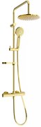 Mexen KX33 sprchový set s termostatickou batériou Kai, zlatá, 771504091-50