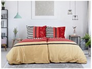 Bavlnené obliečky URBAN STRIPES béžové Rozmer obliečky: 70 x 90 cm | 140 x 200 cm