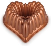 Forma na bábovku KITCHISIMO srdce/medená