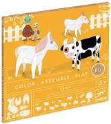 Vyfarbi, zostav a hraj sa - Farma