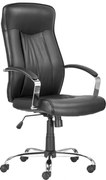 ANTARES Kancelárske kreslo MONTGOMERY koženka čierna