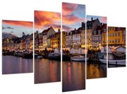 Obraz - Nyhavn, Kodaň (150x105 cm)