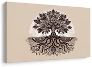 Obraz elegantný strom života s koreňmi