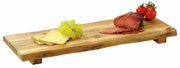 Kesper 28470 Servírovacia doštička s nožičkami, 53 x 19 x 2 cm