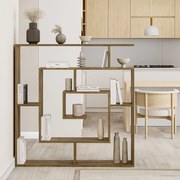 Moderní knihovna Houseland Labirent dub tmavý