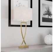 ByRydens 2829610-5000 - Stolná lampa OMEGA 1xE27/5W/230V biela/zlatá