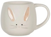 Keramický hrnček s motívom zajačika - 13 * 10 * 8 cm / 0,2 L