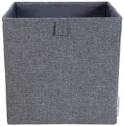 Sivý úložný box Bigso Box of Sweden Cube
