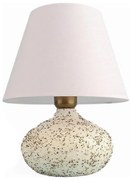 Stolná lampa RAMZES 1xE27/40W/230V biela