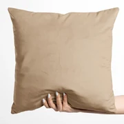 Biante Zamatová obliečka na vankúš Velvet Prémium SVP-006 Pieskovo béžová 45 x 45 cm