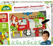 Lena 65836 Hra s kladivkom Hasiči
